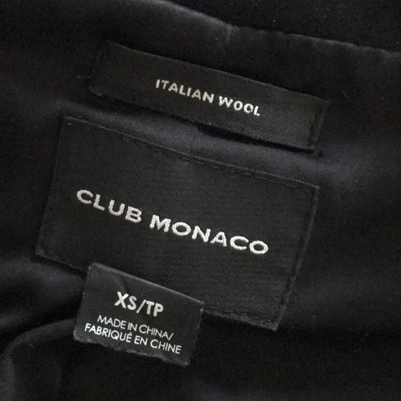 Club Monaco shearling coat - Picture 4 of 5